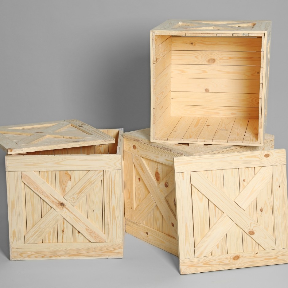 Embalaje para exportacion de plantas